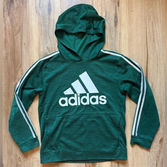 adidas Other - Adidas Kids Forest Green Hoodie